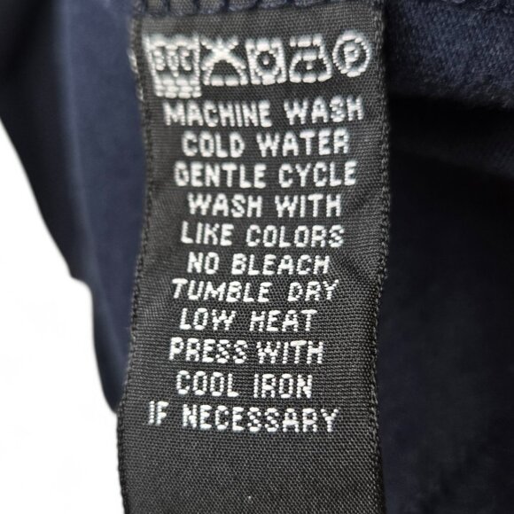 Vintage Polo Jeans Company Striped Shirt Men's Jersey Mesh Accent Spell Out XXL - Picture 8 of 9